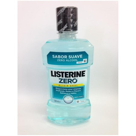 LISTERINE ZERO COLUTÓRIO SABOR SUAVE 500ML.