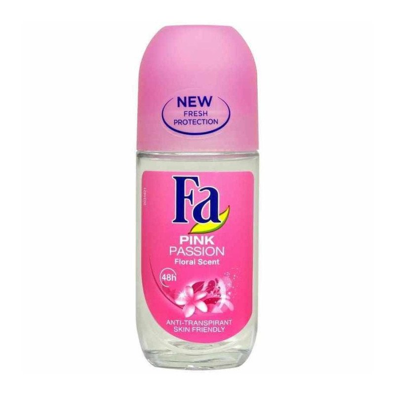 ROLL-ON DEODORANT FA 48H. PINK PASSION 50ML.