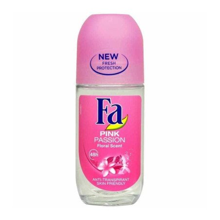 ROLL-ON DEODORANT FA 48H. PINK PASSION 50ML.