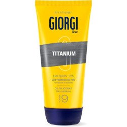 GEL FIXADOR GIORGI TITANIUM NÍVEL 9 170ML.