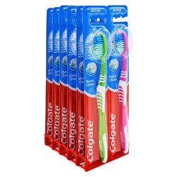 COLGATE EXTRA CLEAN MEDIUM TOOTHBRUSH (€0.58 UNIT) PACK 12