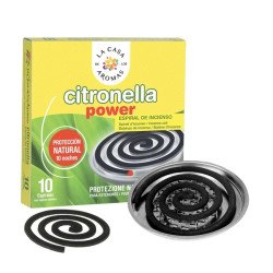 BOBINE D'ENCENS CITRONNELLE (1,09 € UNITÉ) PACK 8 LA MAISON DES ARÔMES