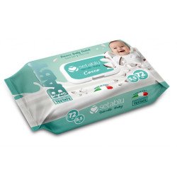 TOALHETES DE LIMPEZA PARA BEBÊS COCO SETABLU