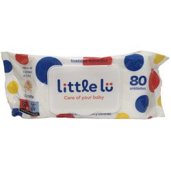 LINGETTES NETTOYANTES VISAGE ET MAINS LITTLE LU