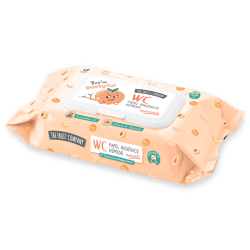 PAPIER TOILETTE HUMIDE PÊCHE THE FRUIT COMPANY