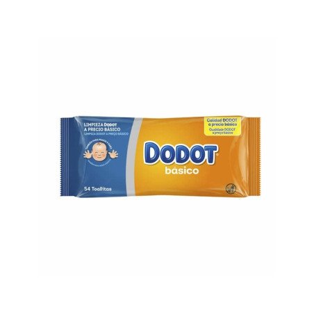 LINGETTES BÉBÉ BASIC 54 LINGETTES DODOT