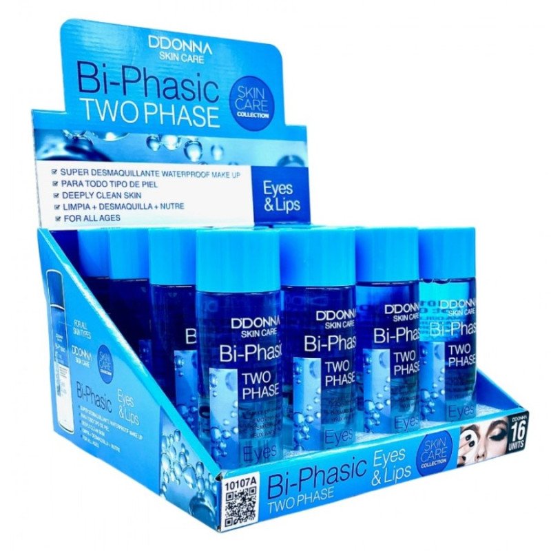ÁGUA MICELAR BIFÁSICA 120ML. (1.45€ UNIDADE) PACK 16 D'DONNA