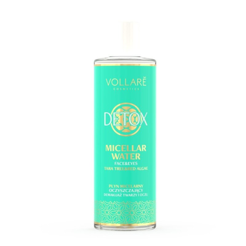 ÁGUA MICELAR DETOX Q10 400ml. EU VOAREI
