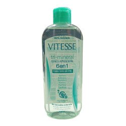 TÔNICO FACIAL REFRESCANTE TRIFÁSICO 6 EM 1 400ML. VITESSE