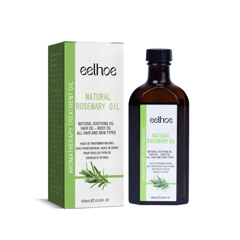 ÓLEO DE TRATAMENTO DE AROMATERAPIA CABELO E CORPORAL DE ALECRIM 100ML. EELHOE