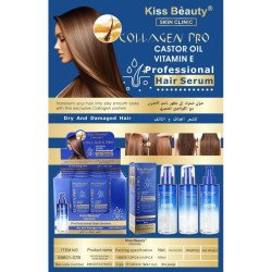 SORO CAPILAR COM ÓLEO DE RÍCINO E VITAMINA E 100ML. BEIJO BELEZA