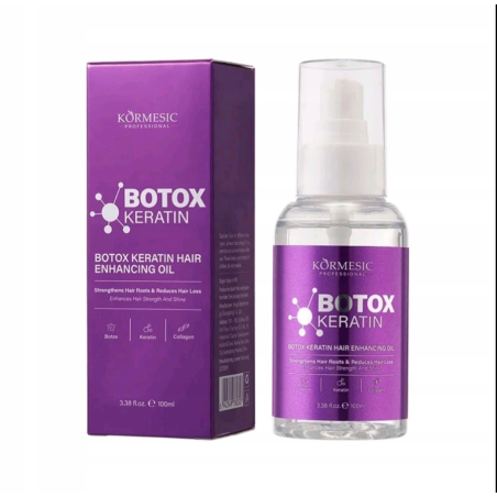 HUILE CAPILLAIRE AMÉLIORANTE À LA KÉRATINE 100ML. KORMESIQUE