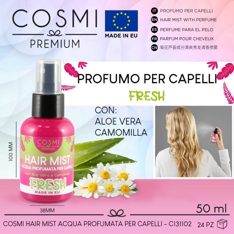 PERFUME CABELO FRESCO 50ML. COSMI