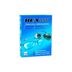BEA LENS CLEANING WIPES 10 UNITS
