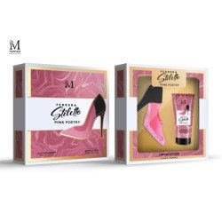 PACK FERRERA STILETTO PINK POETRY POUR FEMME (€4.55 UNIT)PACK 12 MIRAGE BRANDS