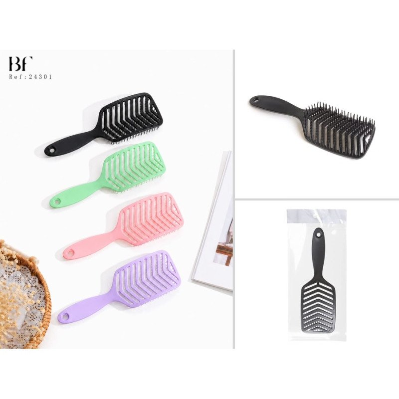 CEPILLO PARA PELO (0.95€ UNIDAD) PACK 12 BEAUTIFUL FACE