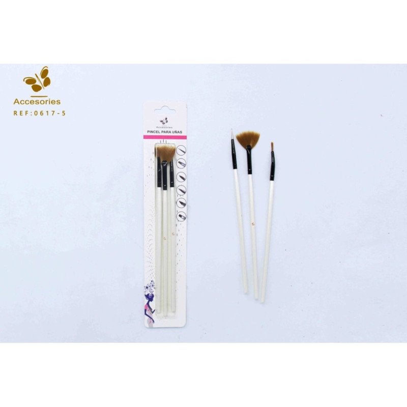NAIL BRUSH SET (€1.15 SET) PACK 24 COCO SETS