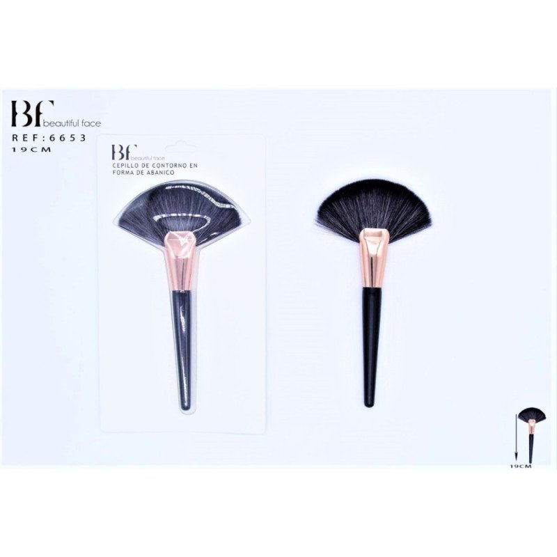 Contour Makeup Brush 19 cm (Pack 12) Coco