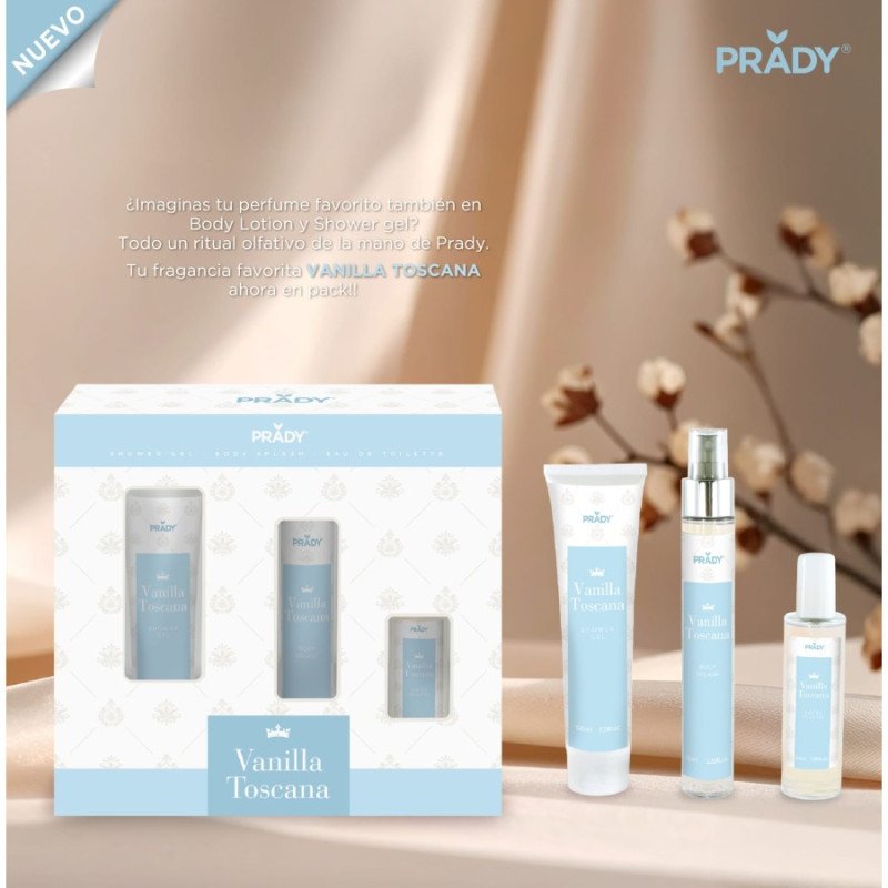 SET VANILLA TOSCANA PRADY