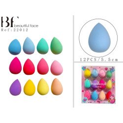 SET DE ESPONJAS DE MAQUILLAJE(1.95€ SET)PACK 6 BEAUTIFUL FACE