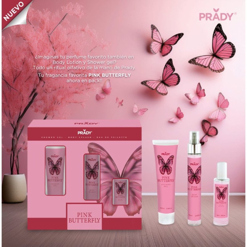 PINK BUTTERFLY PRADY SET