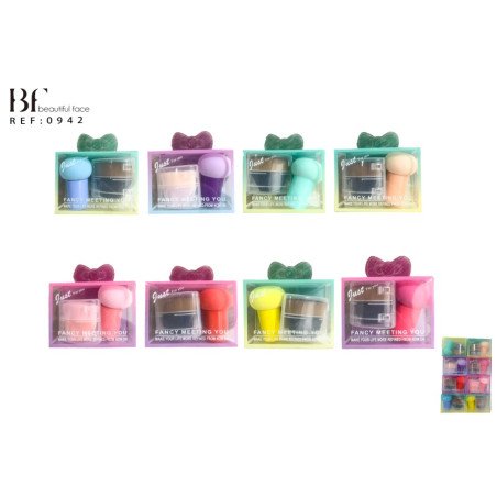 MAKEUP SPONGE SET(€1.35 SET)PACK 12 BEAUTIFUL FACE