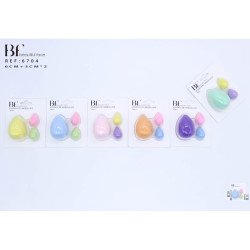 SET DE ESPONJAS DE MAQUILLAJE(1.35€ SET)PACK 12 COCO