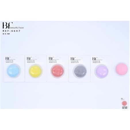 MAKEUP SPONGE ASSORTED COLORS (€0.95 UNIT) PACK 12 COCO