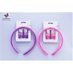 FAIXA DE CABELO (0,75€ BLISTER) PACK 12 COCO