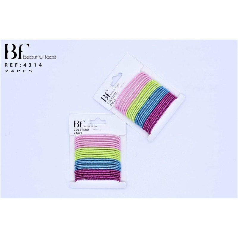 COIFFURE ÉLASTIQUE (0,55 € BLISTER) PACK 12 COCO