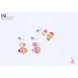 PINZA PARA CABELLO (0.50€ SET) PACK 12 COCO