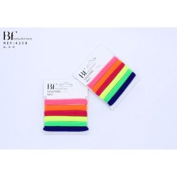 COLETERO COLORES SURTIDOS 6 UNIDADES POR PAQUETE (0.45€ PAQUETE)PACK 12 PAQUETES COCO