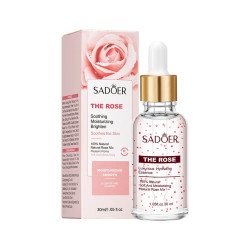 100% NATURAL MOISTURIZING FACIAL ESSENCE WITH ROSE EXRACT 30ML. SADOER