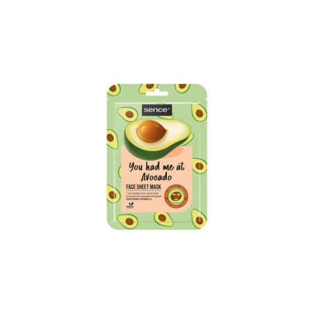 MASQUE VISAGE AVOCAT (0,75€ UNITÉ) PACK 12 SENCE