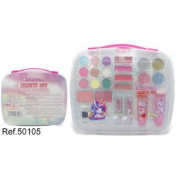 CONJUNTO DE MAQUIAGEM BELEZA UNICÓRNIO LETICIA WELL