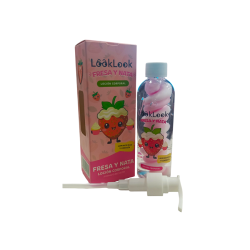 LOÇÃO CORPORAL MORANGO E CREME BRILHO E ENERGIA 200ML. OLHE OLHE