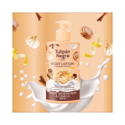 LOTION CORPOREL LAIT MERENGADA & CANNELLE 400ML. TULIPE NOIRE
