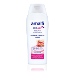 LEITE CORPORAL DE ROSA MOSQUETA 500ML. AMALFI