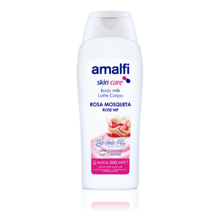 LEITE CORPORAL DE ROSA MOSQUETA 500ML. AMALFI