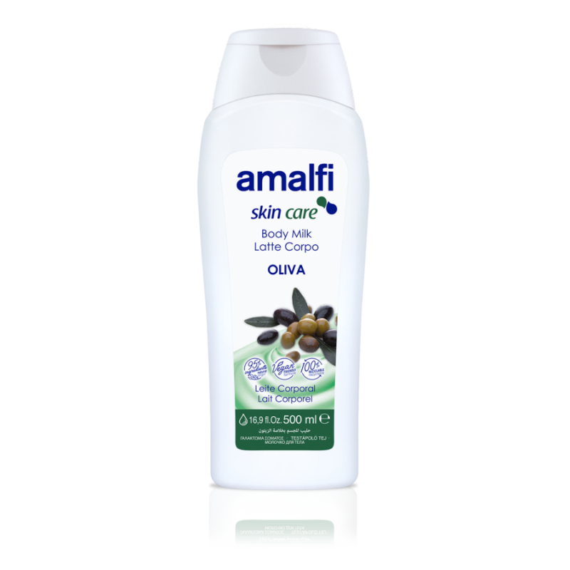 LEITE CORPORAL AZEITONA 500ML. AMALFI