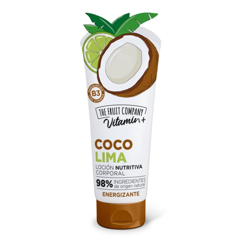 COCO&LIME VITAMIN+ LOÇÃO CORPORAL 200ML. A EMPRESA DE FRUTAS