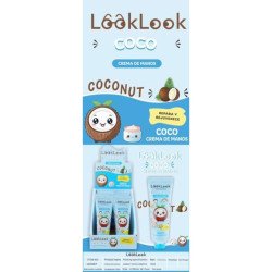 CRÈME MAINS COCO 30ML. (0,55€ UNITÉ) PACK 12 LOOK LOOK