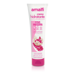 CRÈME HYDRATANTE À LA ROSE musquée 150ML. (0,79€ UNITÉ) PACK 6 AMALFI