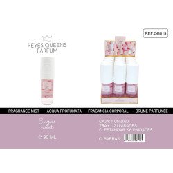 PARFUM CORPS PARFUM DOUX AU SUCRE 90ML. REINES ROIS