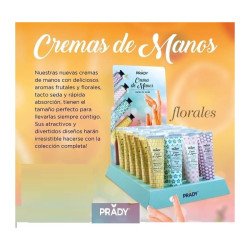 CREME HIDRATANTE PARA MÃOS, AROMAS FLORAIS (0,95€ UNIDADE) PRADY 24 PACK