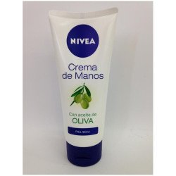 CREME DE MÃOS NIVEA COM AZEITE PELE SECA 100ML.