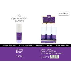 PARFUM CORPS PARFUM DE BAIES DE VELOURS 90ML. REINES ROIS