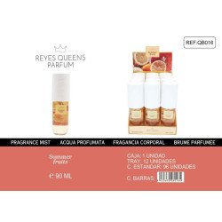 PARFUM CORPS PARFUM FRUITS D'ÉTÉ 90ML. REINES ROIS