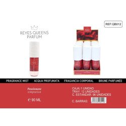 PARFUM CORPS PARFUMÉ TENTATION PASSIONNÉE 90ML. REINES ROIS
