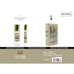 MONTE PARIS INTENSE EAU DE PARFUM CONJUNTO 37+20ML. RAINHAS REIS
